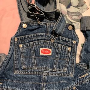 Revolt starightcut overalls